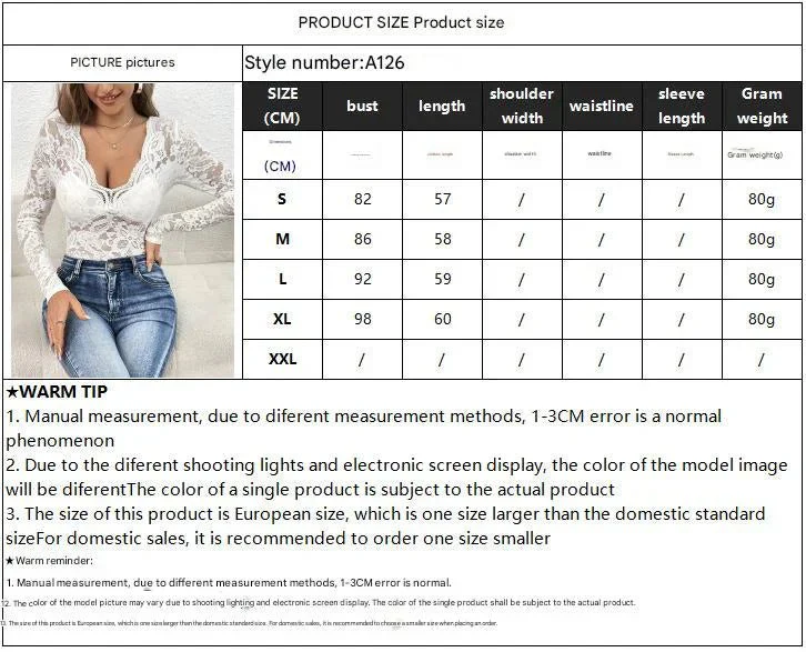 2025 new elegant V-neck fan-shaped collar edge single-layer lace long-sleeved T-shirt slim and thin women - Image 7