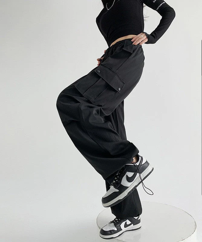 American overalls women's pants spring and summer 2025 new loose drape straight-leg pants sweatpants slim casual wide-leg pants - Image 12