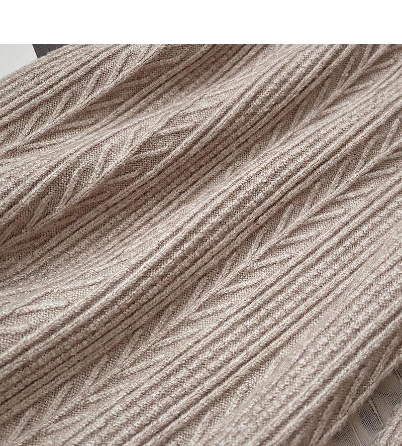 Japanese Style Knit Straight-Leg Pants – Elastic Waist Thick Casual Trousers - Image 23