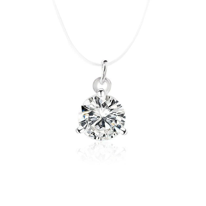 Korean style temperament pendant wholesale multi-claw diamond zircon pendant necklace female short simple clavicle chain - Image 10