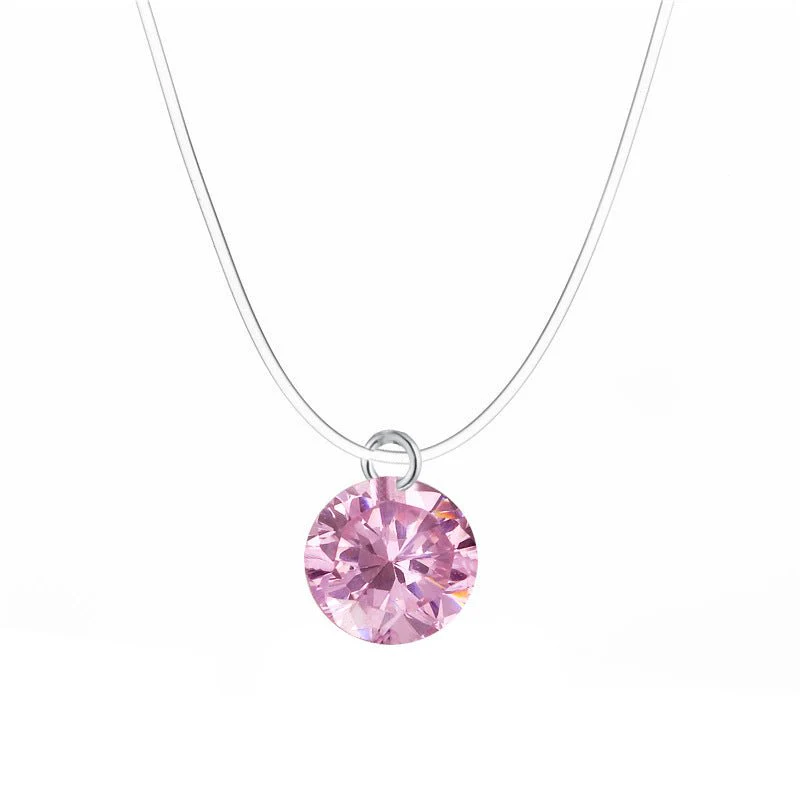 Korean style temperament pendant wholesale multi-claw diamond zircon pendant necklace female short simple clavicle chain - Image 14