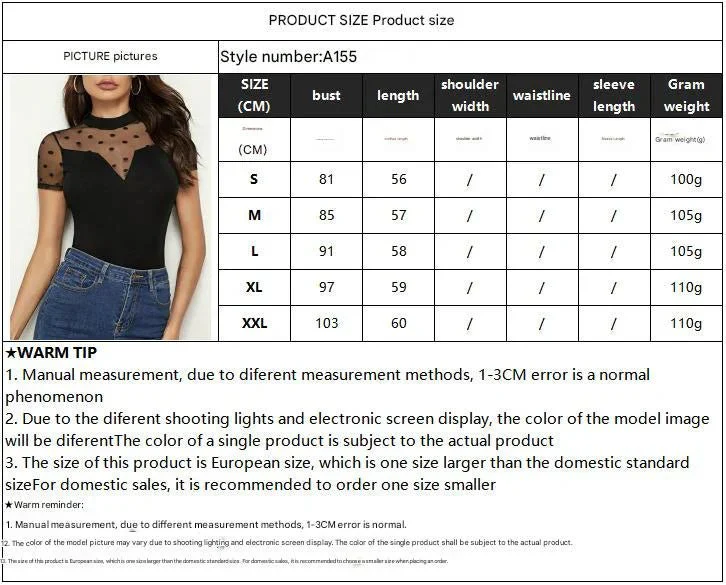 Mesh splicing small stand-up collar short-sleeved new T-shirt slim tops for women - Image 7