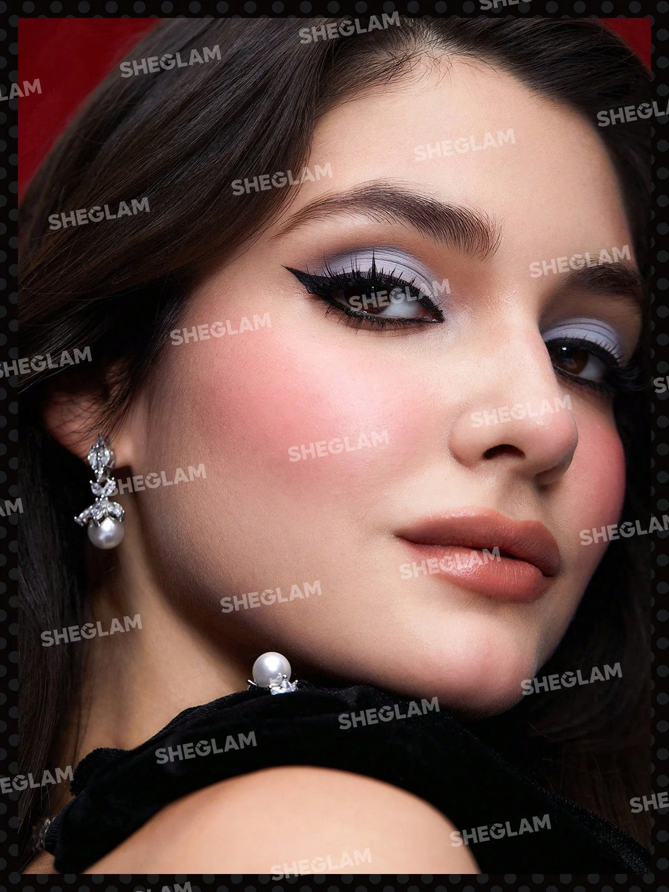 SHEGLAM Color Bloom Dewy Liquid Blush-Hollywood Liquid Blush Liquid Waterproof Long Lasting High Pigment Non-Fading Natural Lasting Glow Lightweight Face Makeup - Image 2