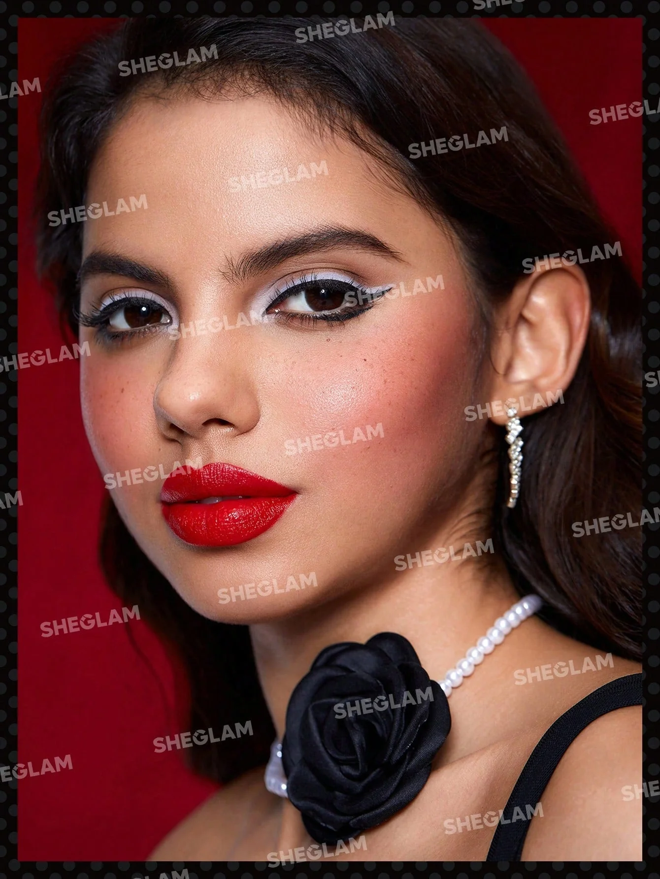 SHEGLAM Color Bloom Dewy Liquid Blush-Hollywood Liquid Blush Liquid Waterproof Long Lasting High Pigment Non-Fading Natural Lasting Glow Lightweight Face Makeup - Image 4