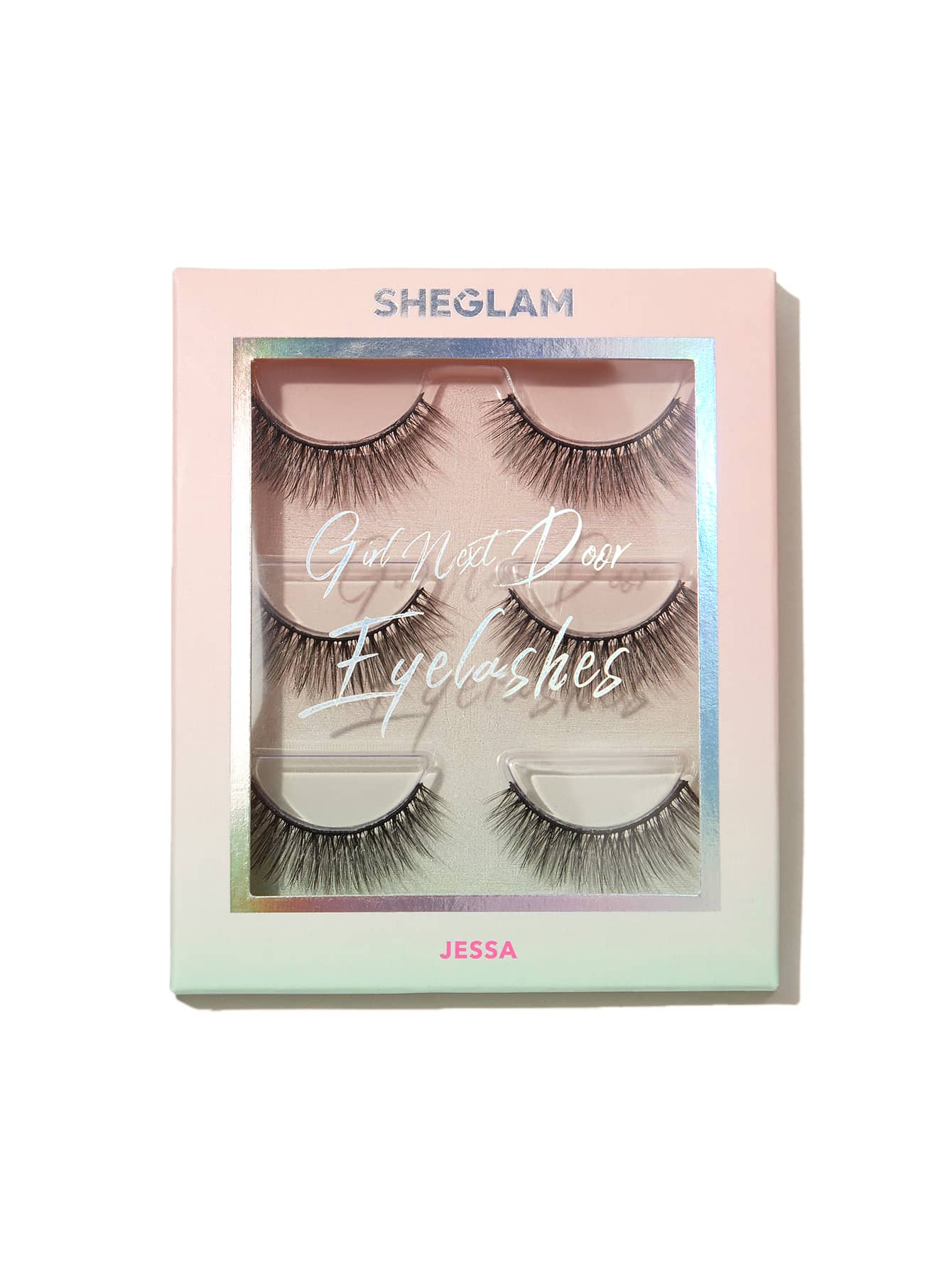 SHEGLAM Girl Next Door Natural False Eyelashes-Sasha 3 Pairs Extra Long Natural Lightweight Comfortable Tapered Fuller Longer Thicker False Eyelashes DIY Eyelash Extension Fake Eyelashes Y2K Party Eyelashes - Image 7