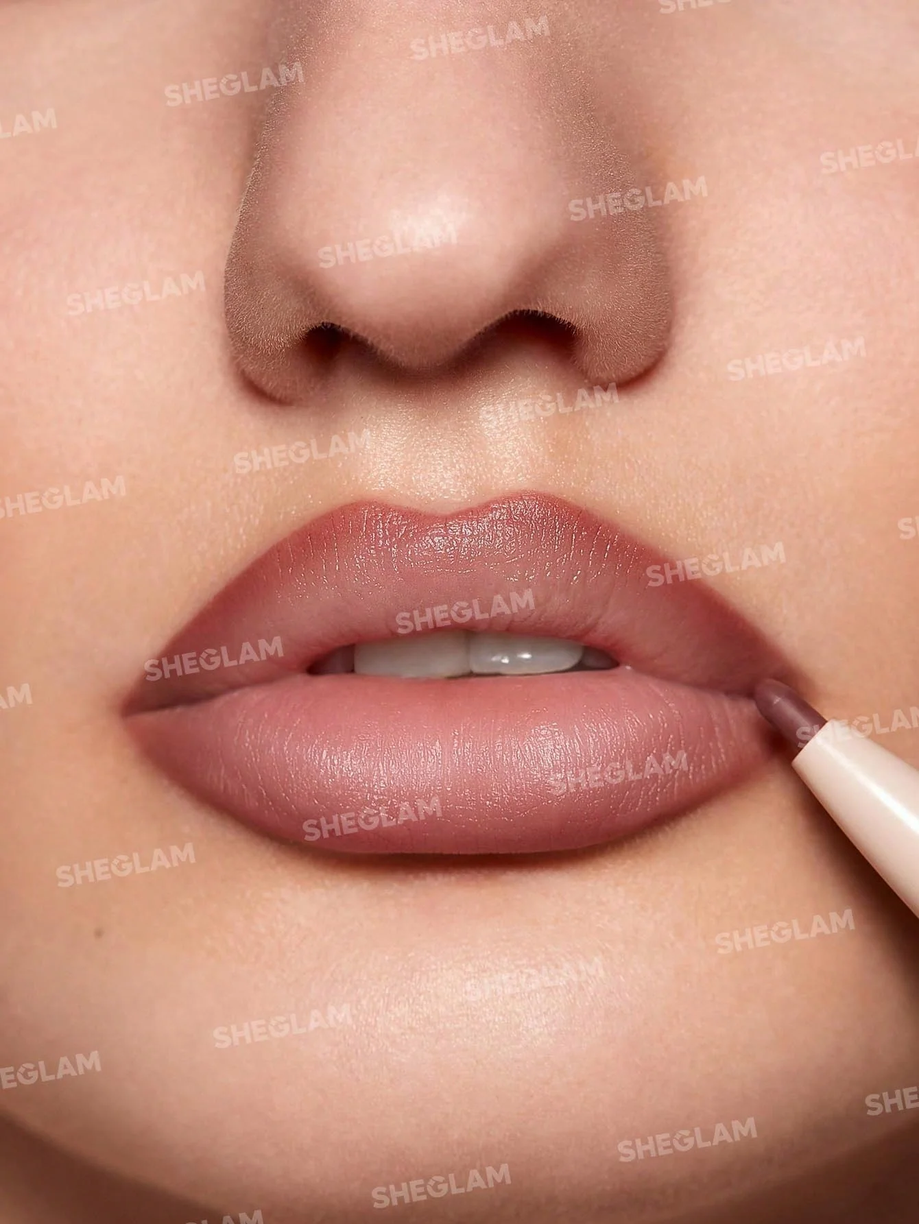 SHEGLAM Glam 101 Lipstick & Liner Duo-Deep Caramel 2-In-1 Matte Dual-Ended Lip Liner Lipstick Pencil Highly Pigmented Long Lasting Smooth Easy To Wear Lip Makeup - Image 16