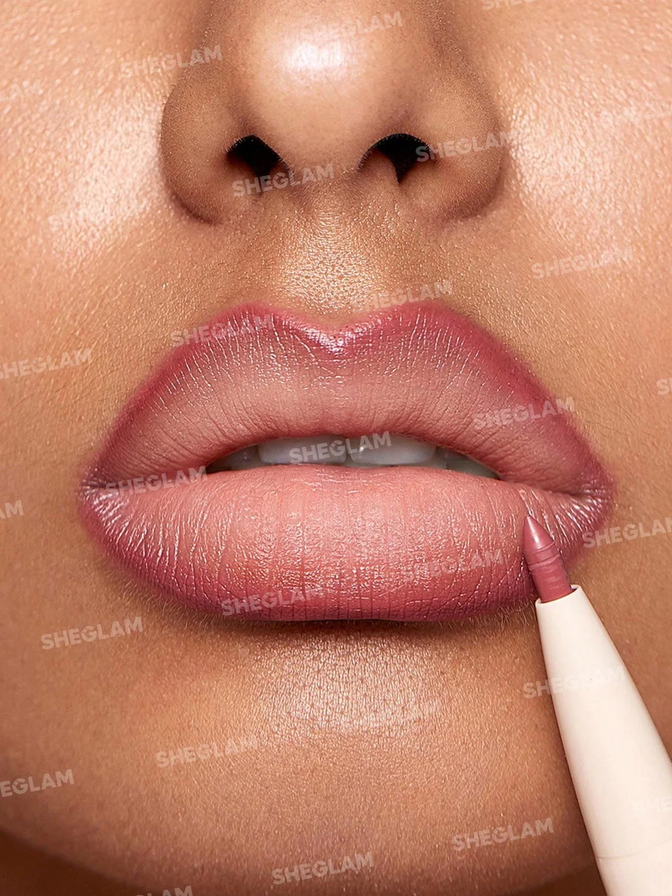 SHEGLAM Glam 101 Lipstick & Liner Duo-Deep Caramel 2-In-1 Matte Dual-Ended Lip Liner Lipstick Pencil Highly Pigmented Long Lasting Smooth Easy To Wear Lip Makeup - Image 24