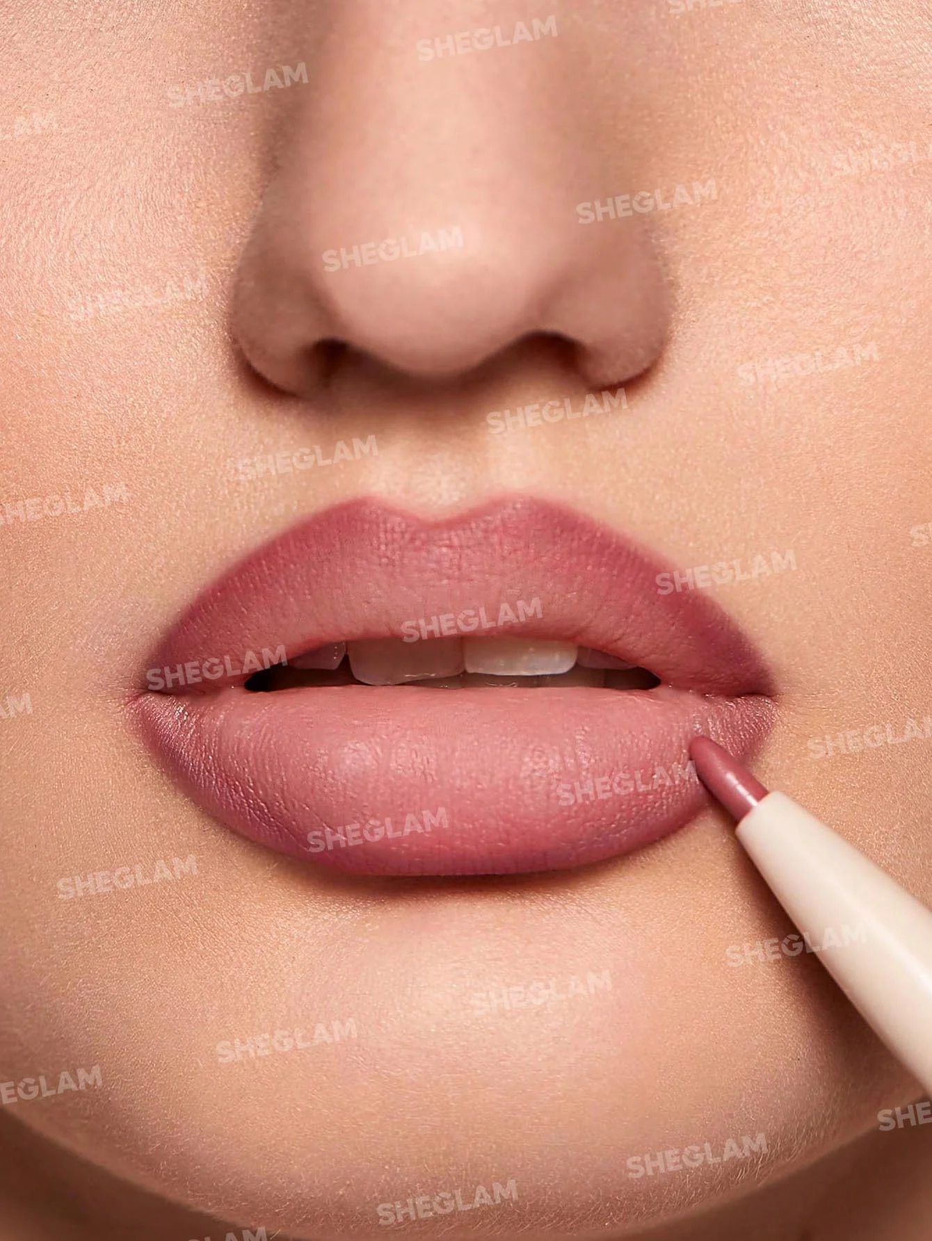 SHEGLAM Glam 101 Lipstick & Liner Duo-Deep Caramel 2-In-1 Matte Dual-Ended Lip Liner Lipstick Pencil Highly Pigmented Long Lasting Smooth Easy To Wear Lip Makeup - Image 25