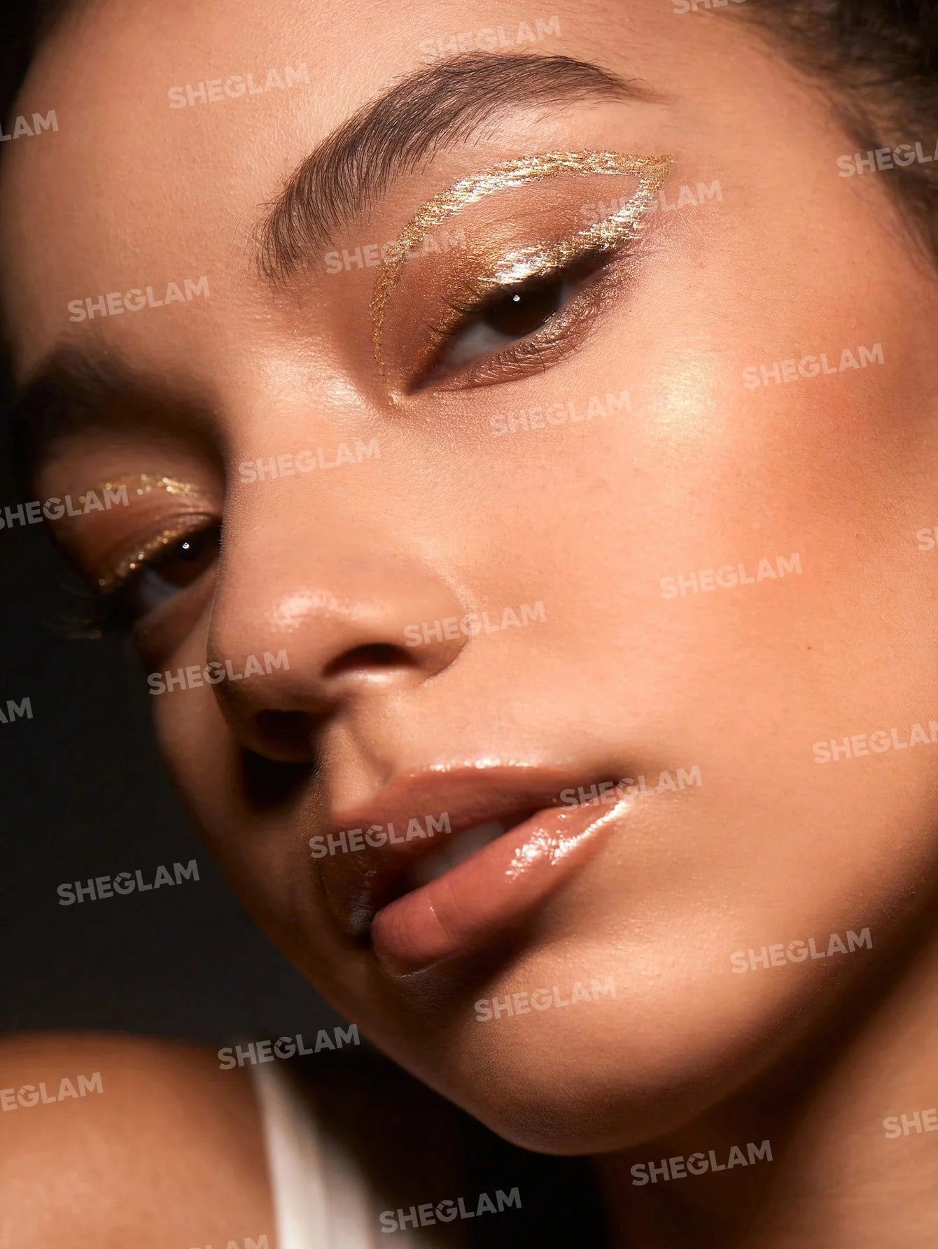 SHEGLAM Party Glitter Liner-Disco Ball Liquid Eyeshadow Gel Silver High Shine Long Lasting Highly Pigmented Long Wear Liquid Liner - Image 23