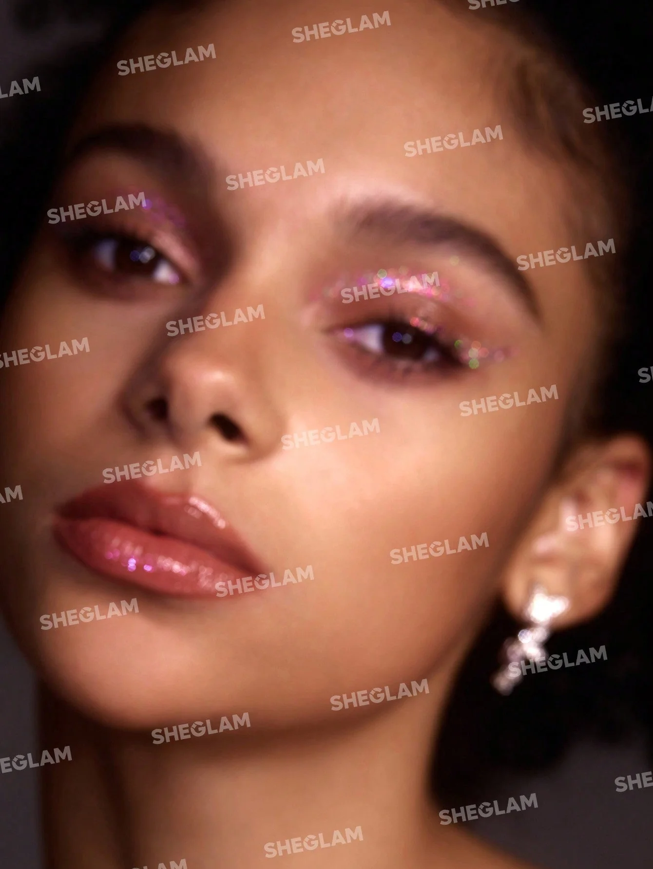 SHEGLAM Party Glitter Liner-Disco Ball Liquid Eyeshadow Gel Silver High Shine Long Lasting Highly Pigmented Long Wear Liquid Liner - Image 29