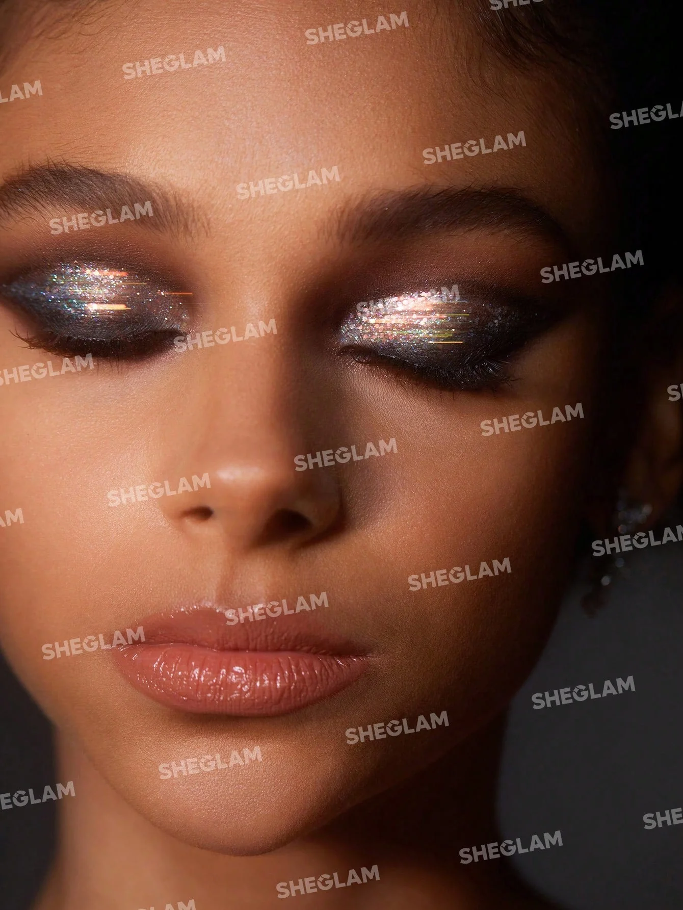 SHEGLAM Party Glitter Liner-Disco Ball Liquid Eyeshadow Gel Silver High Shine Long Lasting Highly Pigmented Long Wear Liquid Liner - Image 34