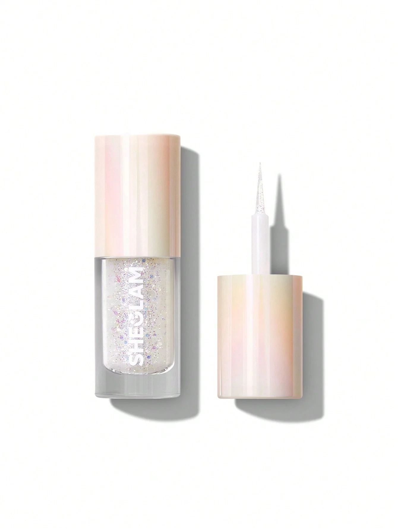 SHEGLAM Party Glitter Liner-Disco Ball Liquid Eyeshadow Gel Silver High Shine Long Lasting Highly Pigmented Long Wear Liquid Liner - Image 38