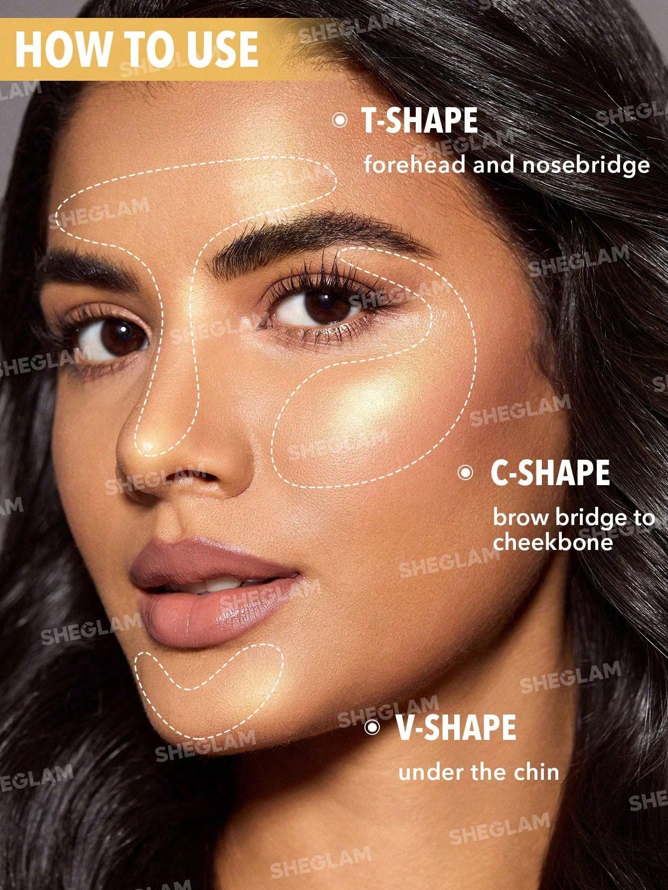 SHEGLAM Snatch 'n' Glow Stick-Vanilla Frost Cream Highlighter Makeup Stick (FD) - Image 7