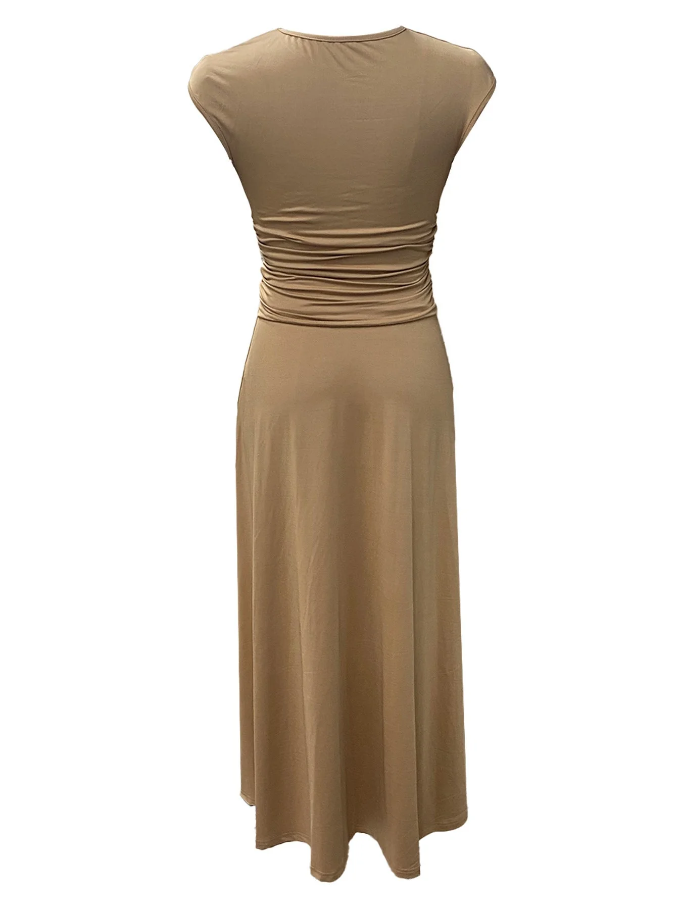 The Hot Glow | Solid Color Knitted Navel Top & Midi Skirt Set - Image 23