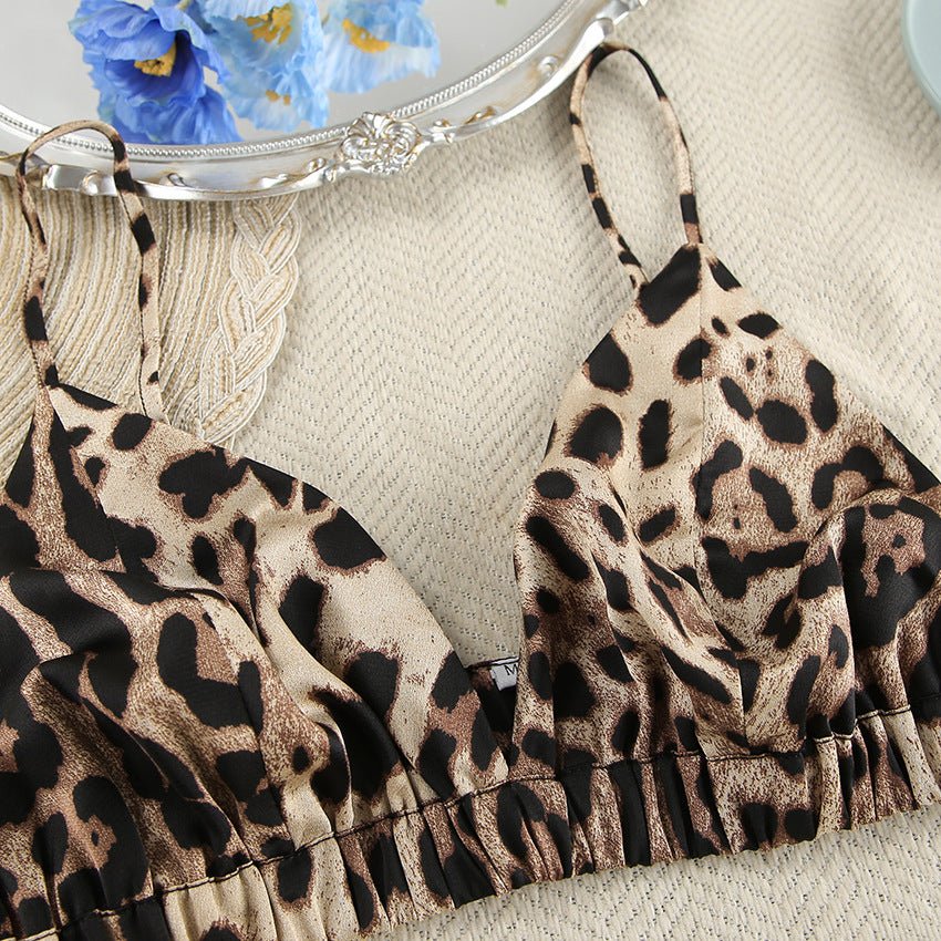 The Leopard Luxe | Leopard Print Three-Piece Lounge Set FD - Image 15